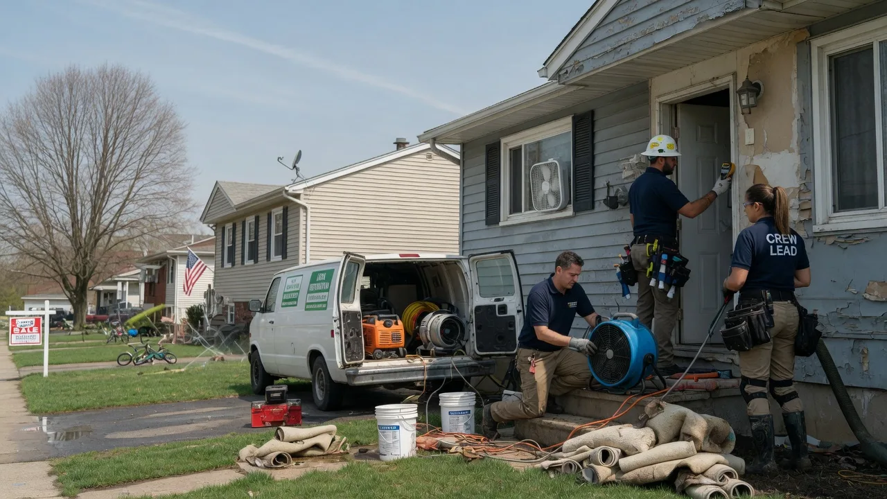 Flood Cleanup in Alverda, PA near me